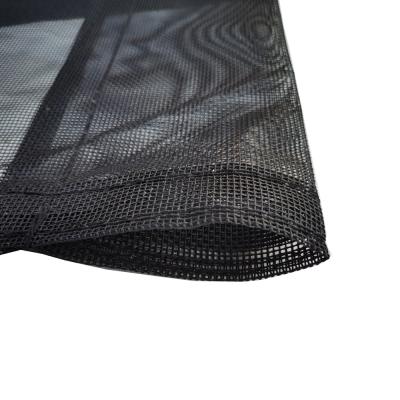 China Blackout PVC bedekte stof Canvas Heavy Duty Vinyl Dipped PVC Mesh Tarps Voor Dump Truck Te koop