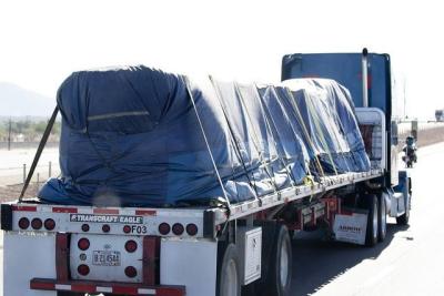 China Custom Made Pvc Heavy Duty Truck Tarps For Perfect Cargo Protect en venta