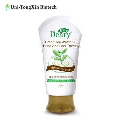 China Moisturizing Organic Brightening Hydration Cream And Foot Deary Green Tea Hand Cream 50ml , OEM&ODM Available for sale