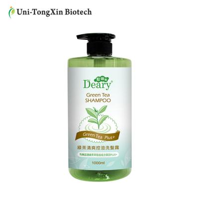 China Deary Green Tea Oil-control Anti-itch Replenishing Shampoo 750ml, OEM&ODM Available for sale