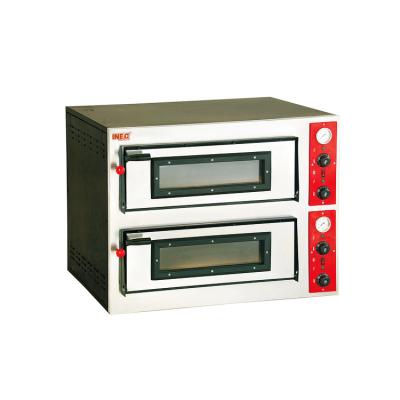 China High quality Pizza Hut restaurant equipment double deck pizza industrial commercial electric baking oven/Pizza Hut bakery workshop for sale