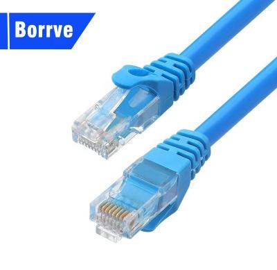 China Chinese Telecom Communication Borrve Factory Network Cable Cat5 UTP All Rj45 Network Copper Cable 0.5M-50M Lan Cable Patch Cord Ethernet for sale