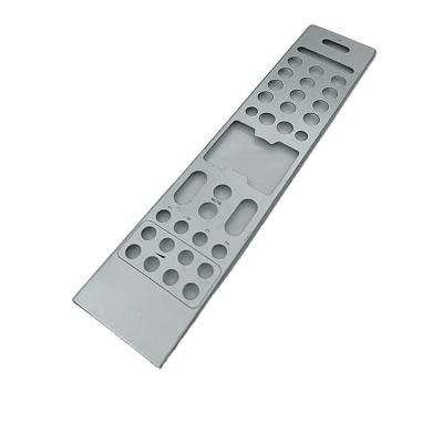 China LED Touch Control Remote Control Housing Brushed Aluminum Stamping Parts Brushed Aluminum for sale