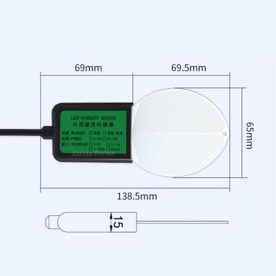 China Leaf Moisture Meter Renke RS485 Modbus Leaf Moisture Sensor Price Protection IP67 Leaf Surface Moisture Transmitter for sale