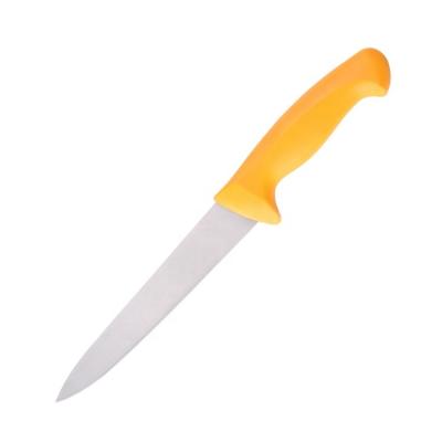 China Sustainable Forged High Carbon German Steel Kitchen Knife Meat Slicing Knife With Plastic POM Handle for sale