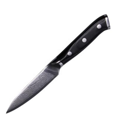 China Viable Gift Handmade Okapi Damascus Stainless Steel Japanese Steel Serving Paring Knife With High Quality for sale