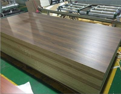 China 18mm Double Sided Wood Grain Color Melamine Faced Plywood Melamine Plywood for sale