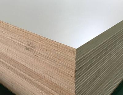 China Double Side 4x8 (1220*2440mm) Moisture Proof Melamine Faced Plywood for sale