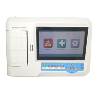 China Health Care Physiotherapy Portable Lung Function Tests Analyzer Pulmonary Spirometer for sale