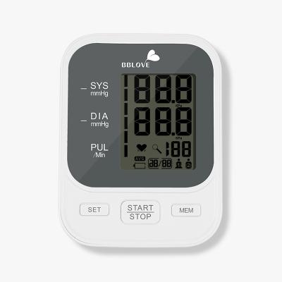 China Health Care Plastic Sphygmomanometer Arm BP Monitor Machine Cheap Electronic Digital Blood Pressure Monitor for sale