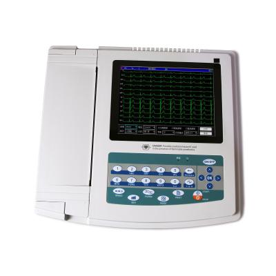 China Body health care ECG1200G CE touch screen 12 channel ecg electrocardiogram machineecg machine for sale