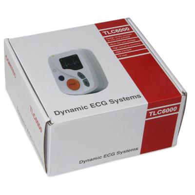 China CE TLC6000 handheld 12 channel ecg record portable real time 48 hours ecg holter for sale