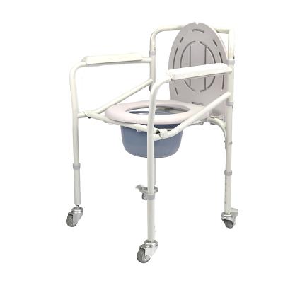 China European Sanitary Healthcare Hospital Commode Chair With Wheel for sale