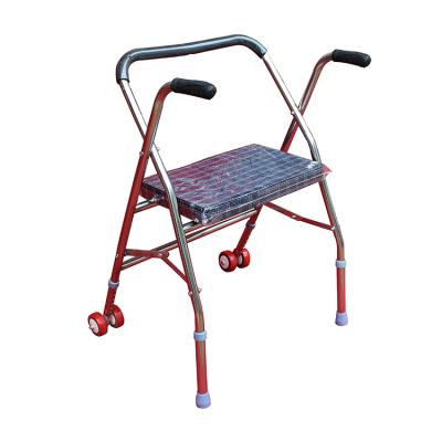 China Disabled Use Rehabilitation Therapy Supplies Multifunctional Folding Aluminum Walker for sale