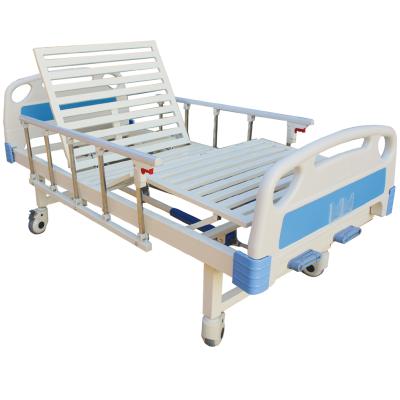 China Small hospital bed special sale price can be simple function metal folding ward shaken portable bed for sale