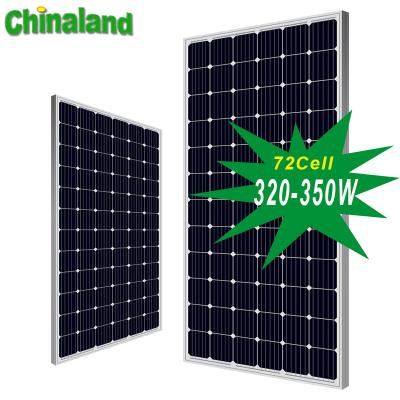 China Chinaland solar home system mono solar panel 300w 325watt 330w solar panel for home 350 watt for sale