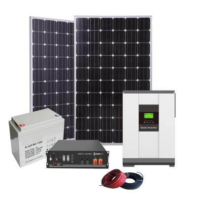 China New Home Tech 15kw Mono Complete Off Grid Solar System For Homes For Grid for sale