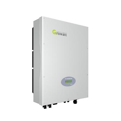 China Commercial Growatt 30kw 40kw Grid Tie Inverter 50kw On Grid Inverter 33kw Grid Tie Solar System for sale