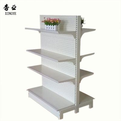 China Good Quality Supermarket Equipment Beauty Shelf Shop Equipment Shelving Gondola Supermarket Double Sided Shelves for sale