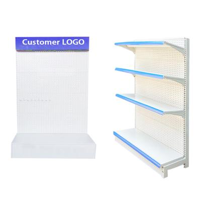 China 2021 Reasonable Prices For Double Side Single Side Light Duty Display Stand Supermarket Rack Box Custom for sale