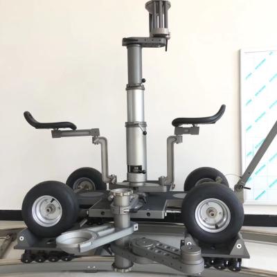 China Portable 8 Wheel NSH Film&TV Equipment Quadruple Trolley Flexible Camera Trolley Video Track Camera Cart for sale