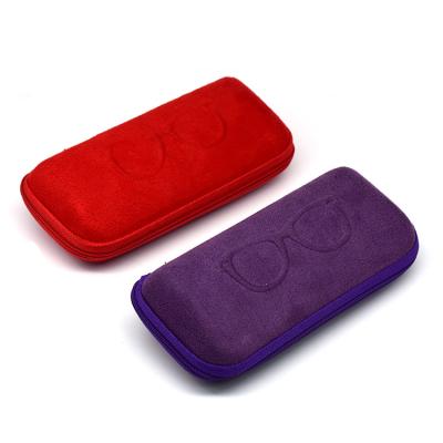 China Fashion/Maofar Manufacturer Custom Light Glasses Eva Case Stylish Zipper Portable Simple Case for sale