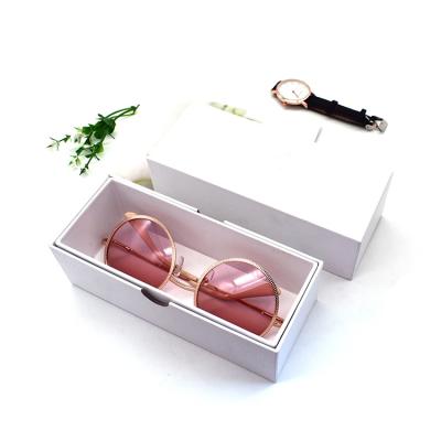 China Fashion Paper Glasses Case Custom Logo Printed Cardboard Gift Case For Glasses Sunglasses Eyewear Packaging Box for sale