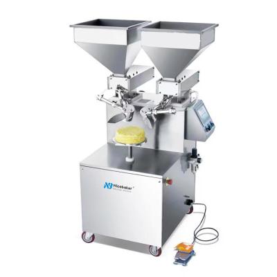 China Use for Decorating Cake Top and Side Stainless Steel Pancake Cake Machine Durian Cream Cream Spread Machine for sale