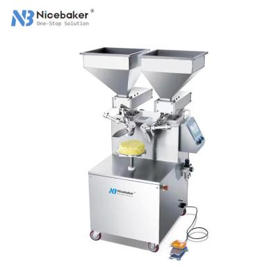 China Use for decorating cream cake top and side Automatic birthday cake decorating cake cream icing frosting machine for sale