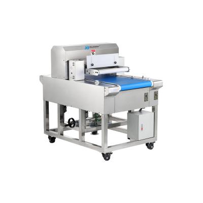 China Use For Slicing Kinds Of Cake Burger Cake Burger Cake Cutter Automatic Easy Operation Cake Cutting Machine for sale