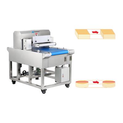 China Use for slicing kinds of cake burger factory supply ultrasonic cake cutting machine automatic bread cutting machine for sale