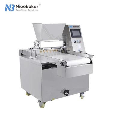 China Use for making kinds of biscuits Industrial multidrop Cookie Depositor Machine Small Semi-Automatic Macaron Cookie Making Machine for sale