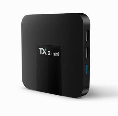 China Smart Box TX3 MINI H S905W Android 7.1 TV Box 2.0GHz WiFi 4K Media Player Set Top Box 2022 Newest Android TV for sale