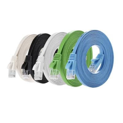 China ROHS PVC FTP UTP 24AWG/4P Cat6 Rj45 Jumper Network Patch High Speed ​​Ethernet Cable for sale