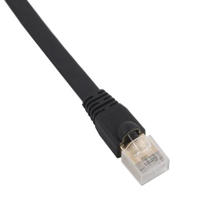 China ROHS PVC OD6.5mm 1meter 10G 1000MHZ SFTP LAN Networking STP Cat8 High Speed ​​Patch Cord Cable For 5G Data Center Use for sale