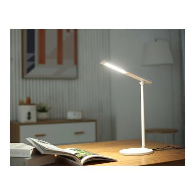 China Dimmable Desk Three Tiers ABS Iron Led Eye Desk Lamp Book Reading Light Lamp To Reading for sale