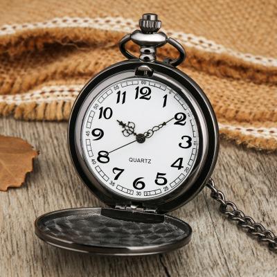 China China Manufacturer Antique Custom Logo Pocket Watch Printing Jesus Watches for sale