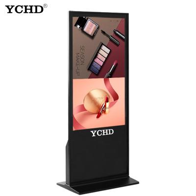 China 48 inch indoor mall floor standing touch advertising player screen led display kiosk for sale