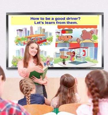 China School Board Finger Teaching Electronic Touch Screen Interactive Whiteboard For School for sale