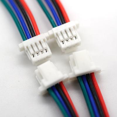 China Electronic pH Harness 1.0mm 4 PIN Terminal Connector Buckle Wire for Electronic Home Appliance and Other Devices for sale