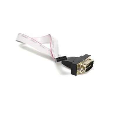 China Dupont 2.0mm-DB9 PIN Flat Copper Wire Electronic Cable For Computer Tube Assembly Wire Harness for sale