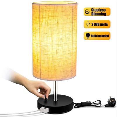 China Left Night Light Zhongshan Modern Led Desk Lamp Usb Reading Bedside Modern Led Nordic Glass Led Table Lamp for sale