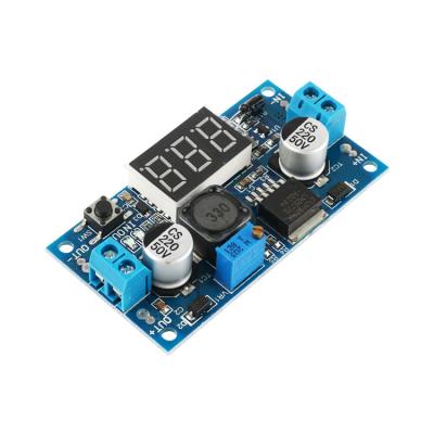 China Repairs 2.5A LM2577 With Digital Display DC-DC Adjustable Boost Module Booster Board for sale