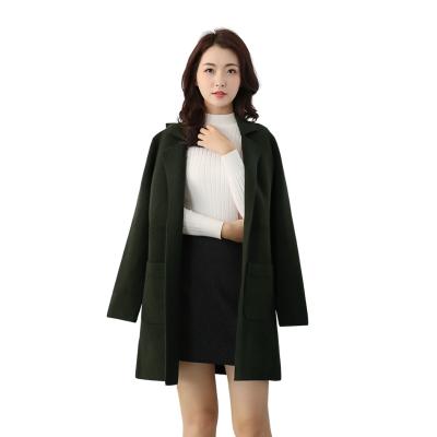 China 2021 Breathable Wholesale Computer Knitted Coat Women's Ladies' Long Sweater Winter Sweater Coat for sale