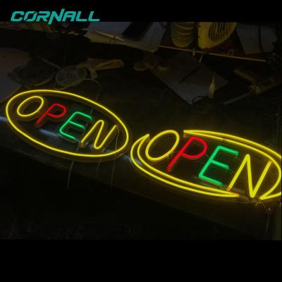 China Buildings Sign Neon Lights Custom Open Flexible Neon Lights Plastic Neon Light Sign Hanging Led Signs Plastic Neon Light For Bar And Shop for sale