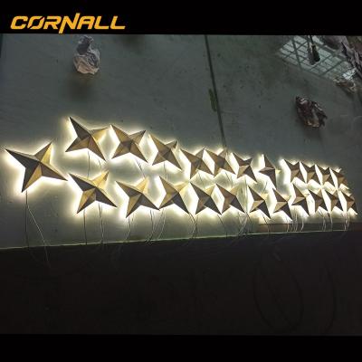 China Outdoor and Indoor Use Wholesales Store Stainless Steel Large Outdoor LED 3d Custom Channel Letter Sign for sale