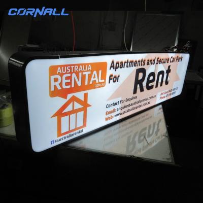 China Custom mall indoor store logo led signboard design for restaurants for sale