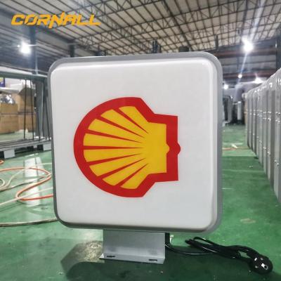 China Outdoor Shopping Mall Round Square Vacuum Led Logo Acrylic Commerical Light Box Advertising Light Box Blister Light Box for sale