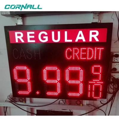 China Waterproof Gas Station Price Sign Gasoline Fuel Singboard Pylon Price Led Gas Station Signs for sale