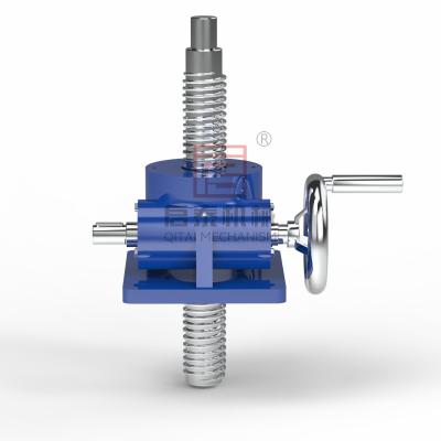 China SPIRAL BEVEL GEAR SWL 2Ton-100 Ton Worm Gear Small Screw Jack for sale